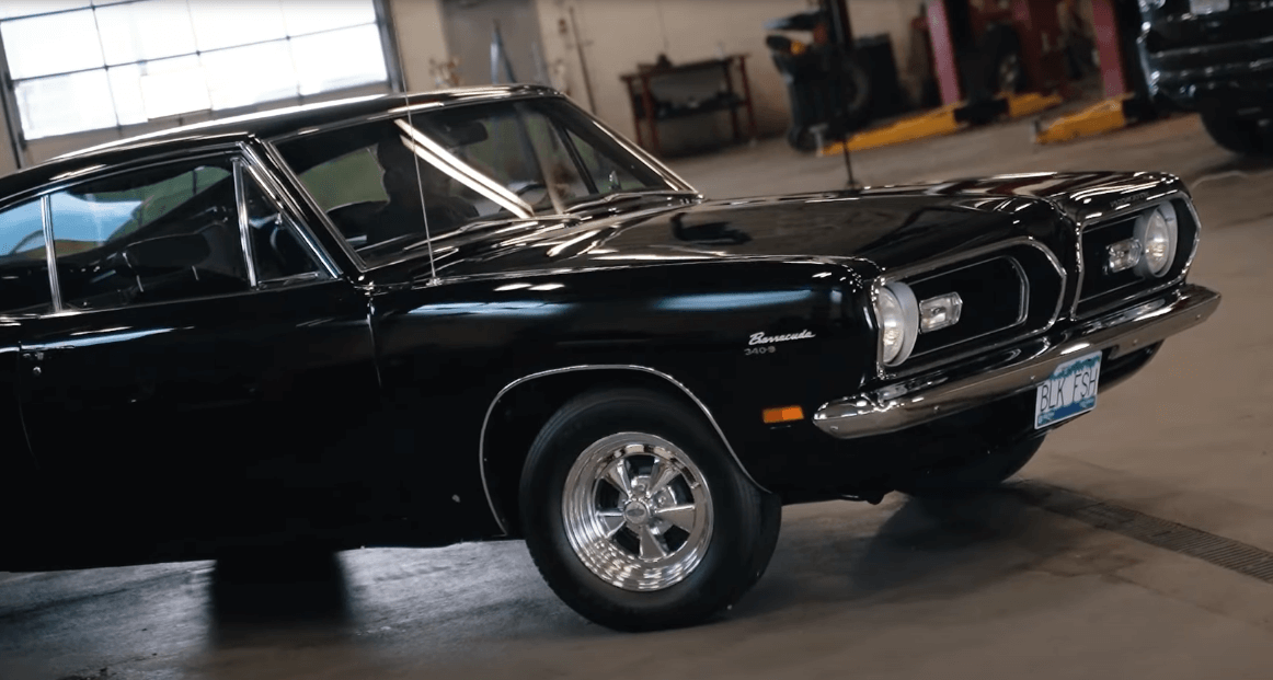 1969 Plymouth Barracuda Amazing Story, All Black